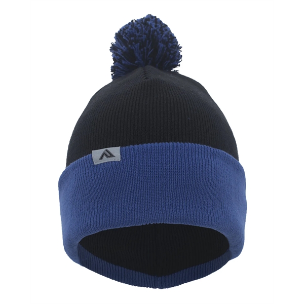 Pacific Headwear Knit Fold-Over Pom-Pom Beanie - Pacific Headwear Knit Fold-Over Pom-Pom Beanie - Image 11 of 130