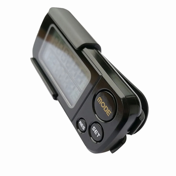 Walking 3D Pedometer with Clip and Strap - Walking 3D Pedometer with Clip and Strap - Image 2 of 3