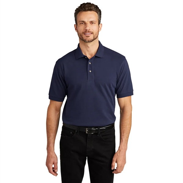 Port Authority® Heavyweight Cotton Pique Polo - Port Authority® Heavyweight Cotton Pique Polo - Image 2 of 7