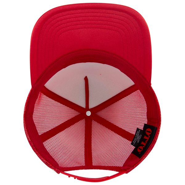 5 Panel High Crown Mesh Back Trucker Hat - 5 Panel High Crown Mesh Back Trucker Hat - Image 20 of 50