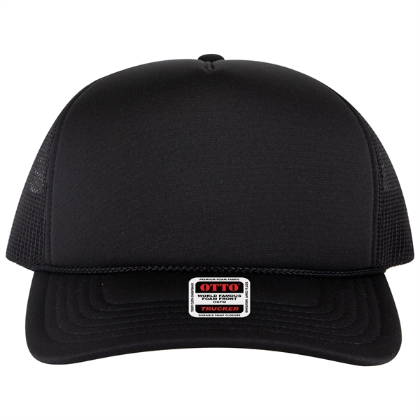 5 Panel High Crown Mesh Back Trucker Hat - 5 Panel High Crown Mesh Back Trucker Hat - Image 24 of 50