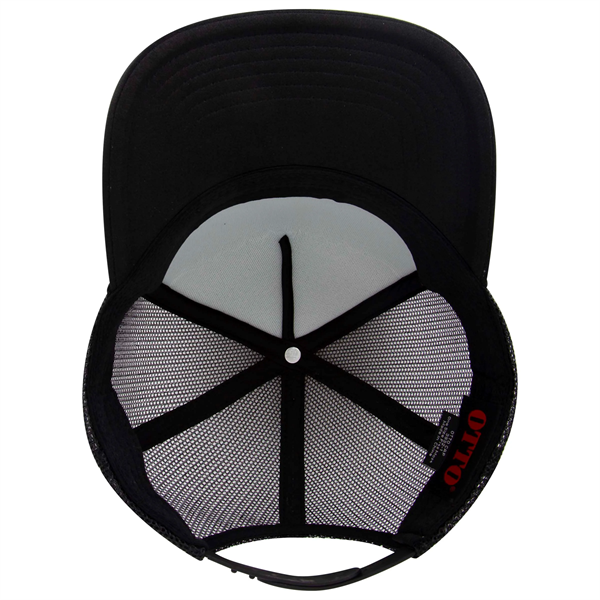 5 Panel High Crown Mesh Back Trucker Hat - 5 Panel High Crown Mesh Back Trucker Hat - Image 27 of 50