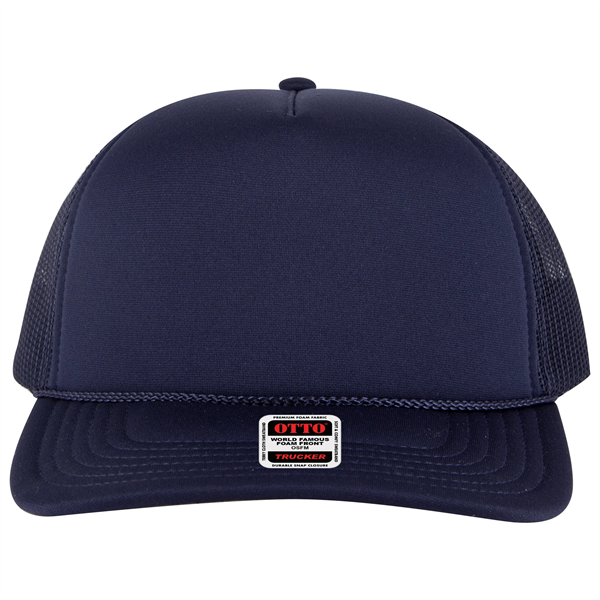 5 Panel High Crown Mesh Back Trucker Hat - 5 Panel High Crown Mesh Back Trucker Hat - Image 31 of 50