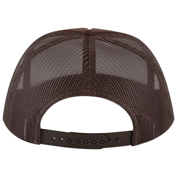 5 Panel High Crown Mesh Back Trucker Hat - 5 Panel High Crown Mesh Back Trucker Hat - Image 39 of 50