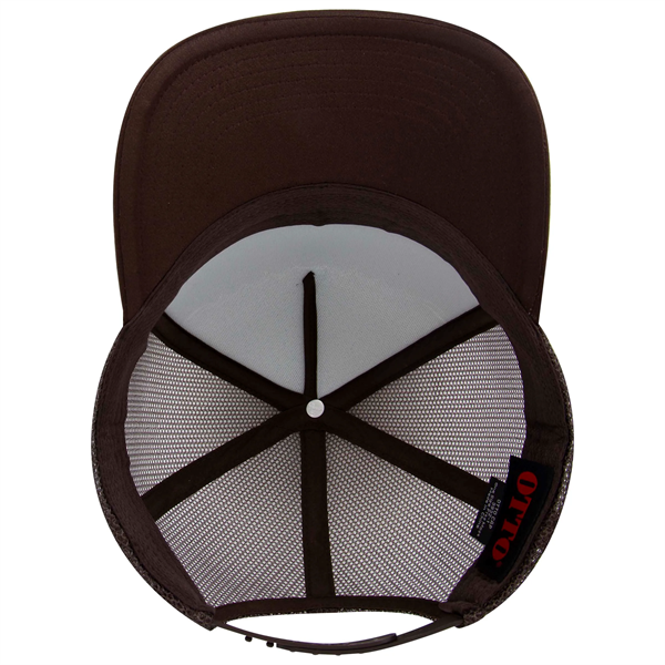 5 Panel High Crown Mesh Back Trucker Hat - 5 Panel High Crown Mesh Back Trucker Hat - Image 41 of 50