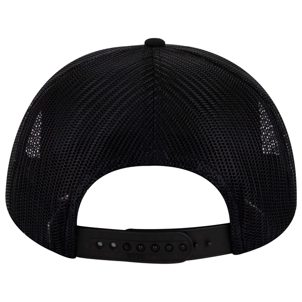 5 Panel Mid Profile Mesh Back Trucker Hat - 5 Panel Mid Profile Mesh Back Trucker Hat - Image 2 of 20