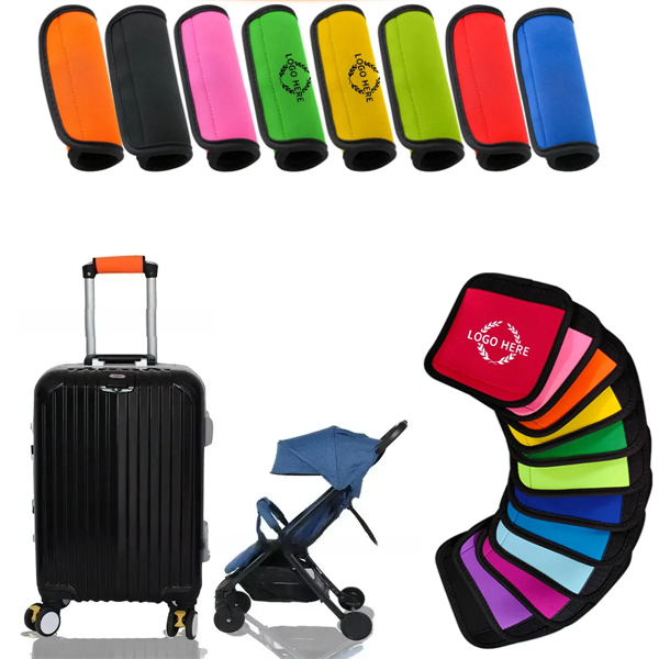 Neoprene Handle Protective Cover For Luggage or Stroller - Neoprene Handle Protective Cover For Luggage or Stroller - Image 0 of 3