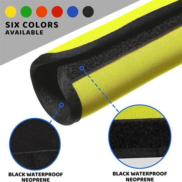 Neoprene Handle Protective Cover For Luggage or Stroller - Neoprene Handle Protective Cover For Luggage or Stroller - Image 2 of 3