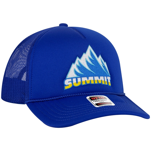 5 Panel Low Profile Mesh Back Trucker Hat - 5 Panel Low Profile Mesh Back Trucker Hat - Image 2 of 50