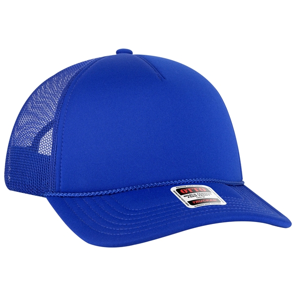 5 Panel Low Profile Mesh Back Trucker Hat - 5 Panel Low Profile Mesh Back Trucker Hat - Image 1 of 50