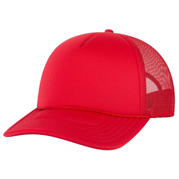 5 Panel Low Profile Mesh Back Trucker Hat - 5 Panel Low Profile Mesh Back Trucker Hat - Image 12 of 50