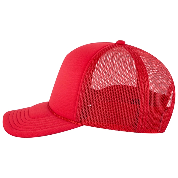 5 Panel Low Profile Mesh Back Trucker Hat - 5 Panel Low Profile Mesh Back Trucker Hat - Image 14 of 50