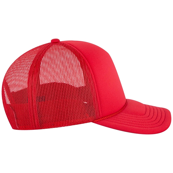 5 Panel Low Profile Mesh Back Trucker Hat - 5 Panel Low Profile Mesh Back Trucker Hat - Image 15 of 50