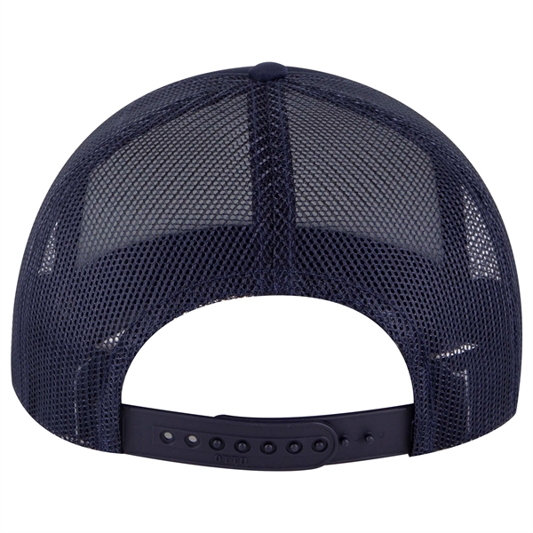 5 Panel Low Profile Mesh Back Trucker Hat - 5 Panel Low Profile Mesh Back Trucker Hat - Image 25 of 50