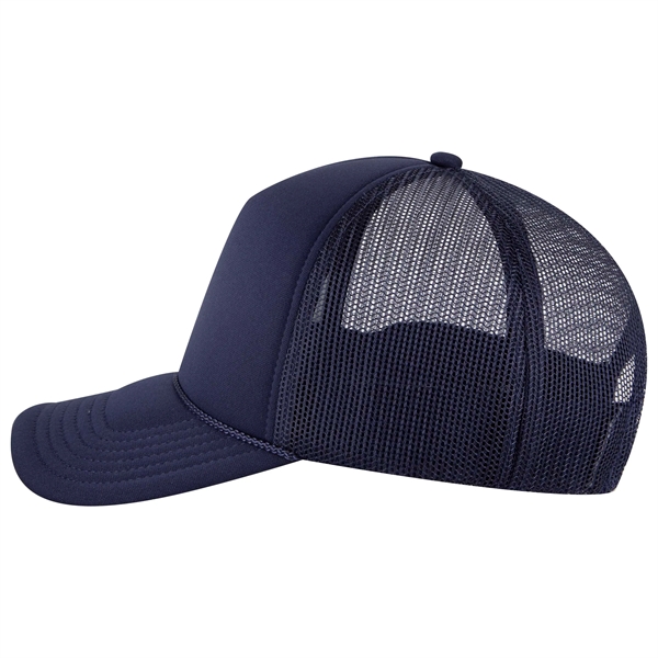 5 Panel Low Profile Mesh Back Trucker Hat - 5 Panel Low Profile Mesh Back Trucker Hat - Image 28 of 50