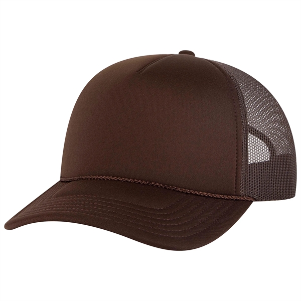 5 Panel Low Profile Mesh Back Trucker Hat - 5 Panel Low Profile Mesh Back Trucker Hat - Image 33 of 50