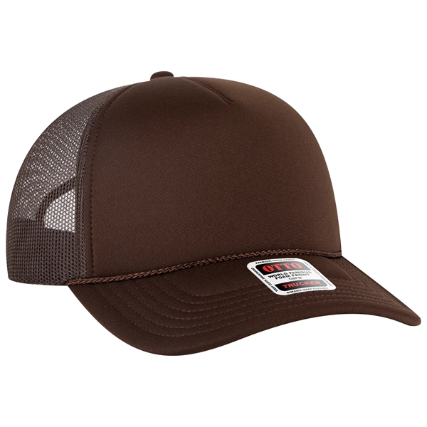 5 Panel Low Profile Mesh Back Trucker Hat - 5 Panel Low Profile Mesh Back Trucker Hat - Image 30 of 50
