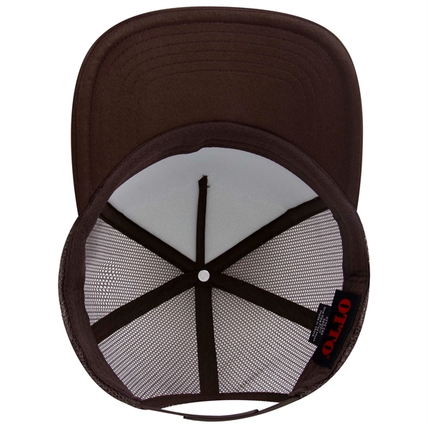 5 Panel Low Profile Mesh Back Trucker Hat - 5 Panel Low Profile Mesh Back Trucker Hat - Image 34 of 50
