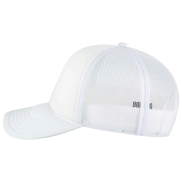 5 Panel Low Profile Mesh Back Trucker Hat - 5 Panel Low Profile Mesh Back Trucker Hat - Image 42 of 50