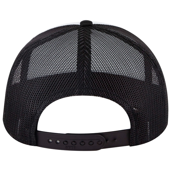 5 Panel Low Profile Mesh Back Trucker Hat - 5 Panel Low Profile Mesh Back Trucker Hat - Image 46 of 50