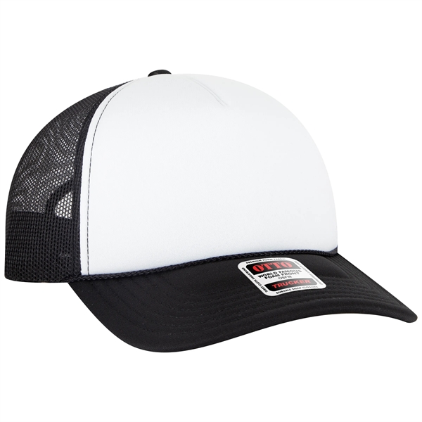 5 Panel Low Profile Mesh Back Trucker Hat - 5 Panel Low Profile Mesh Back Trucker Hat - Image 44 of 50