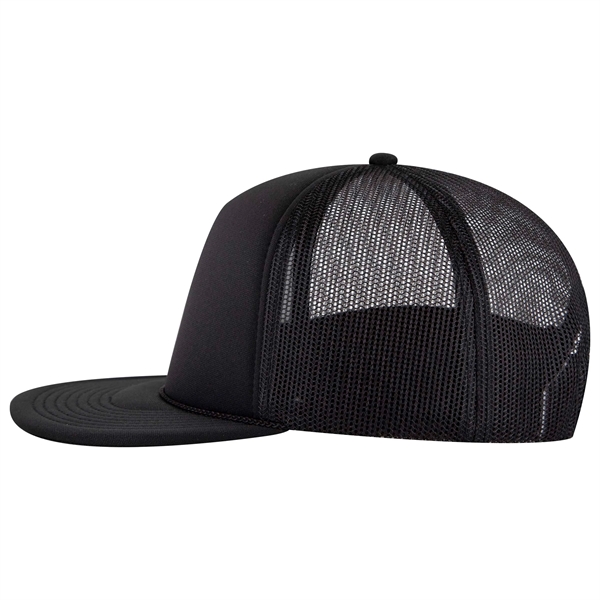 5 Panel Pro Style Snapback Hat - 5 Panel Pro Style Snapback Hat - Image 5 of 34
