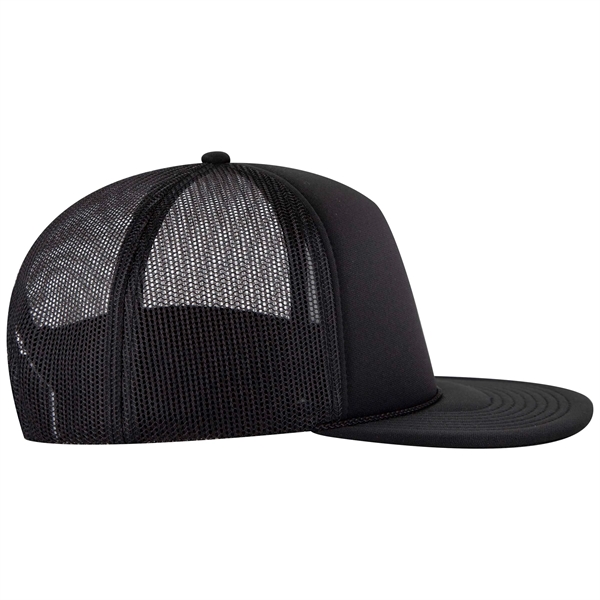 5 Panel Pro Style Snapback Hat - 5 Panel Pro Style Snapback Hat - Image 6 of 34