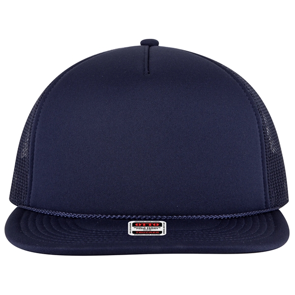 5 Panel Pro Style Snapback Hat - 5 Panel Pro Style Snapback Hat - Image 8 of 34