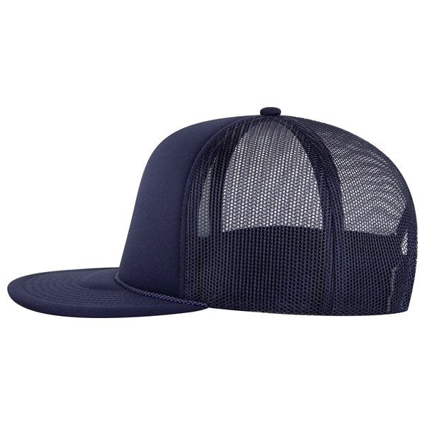 5 Panel Pro Style Snapback Hat - 5 Panel Pro Style Snapback Hat - Image 12 of 34