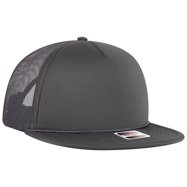 5 Panel Pro Style Snapback Hat - 5 Panel Pro Style Snapback Hat - Image 21 of 34