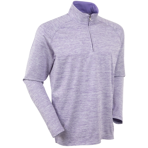 Bobby Jones Men's Performance Ragland 1/4 Zip L/S Pullover - Bobby Jones Men's Performance Ragland 1/4 Zip L/S Pullover - Image 0 of 5