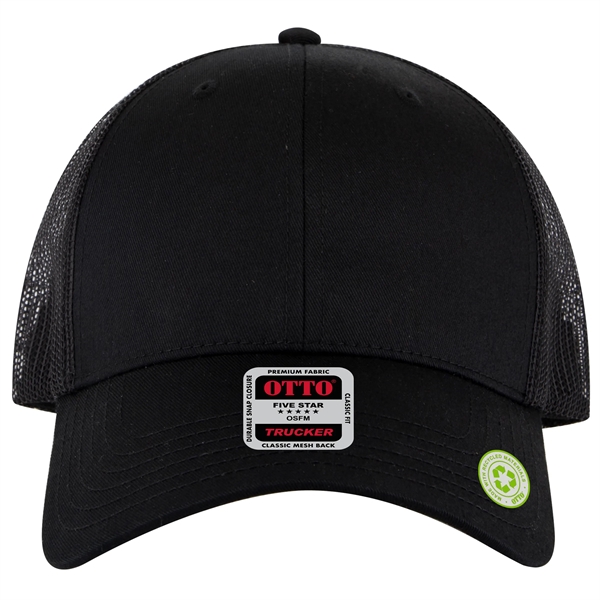 6 Panel Low Profile Mesh Back Trucker Hat - 6 Panel Low Profile Mesh Back Trucker Hat - Image 1 of 21