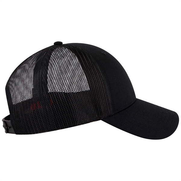 6 Panel Low Profile Mesh Back Trucker Hat - 6 Panel Low Profile Mesh Back Trucker Hat - Image 6 of 21