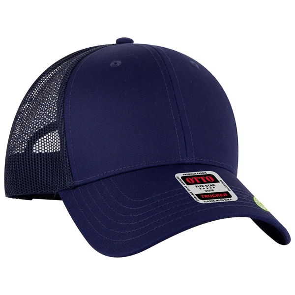 6 Panel Low Profile Mesh Back Trucker Hat - 6 Panel Low Profile Mesh Back Trucker Hat - Image 7 of 21