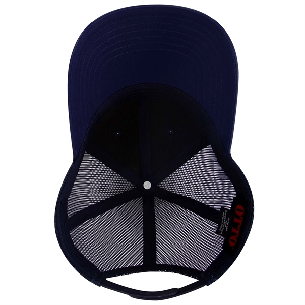 6 Panel Low Profile Mesh Back Trucker Hat - 6 Panel Low Profile Mesh Back Trucker Hat - Image 11 of 21