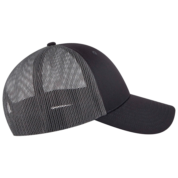 6 Panel Low Profile Mesh Back Trucker Hat - 6 Panel Low Profile Mesh Back Trucker Hat - Image 21 of 21