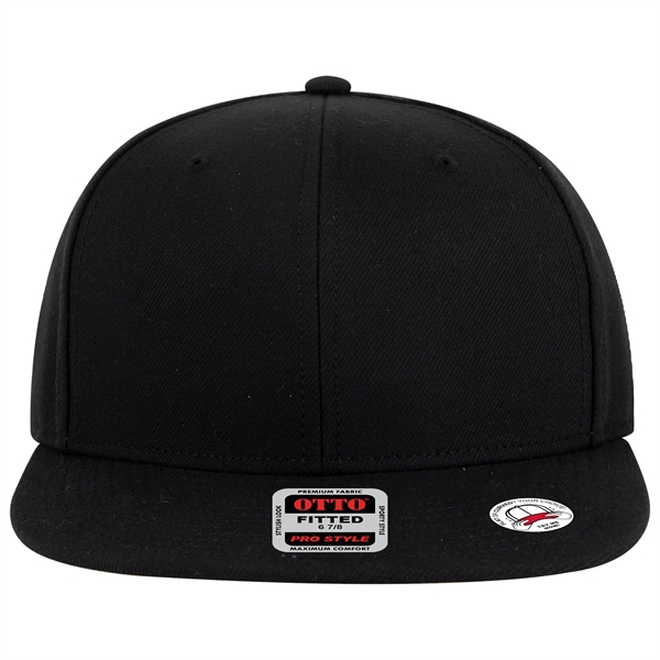 6 Panel Pro Style Fitted Cap - 6 Panel Pro Style Fitted Cap - Image 2 of 6