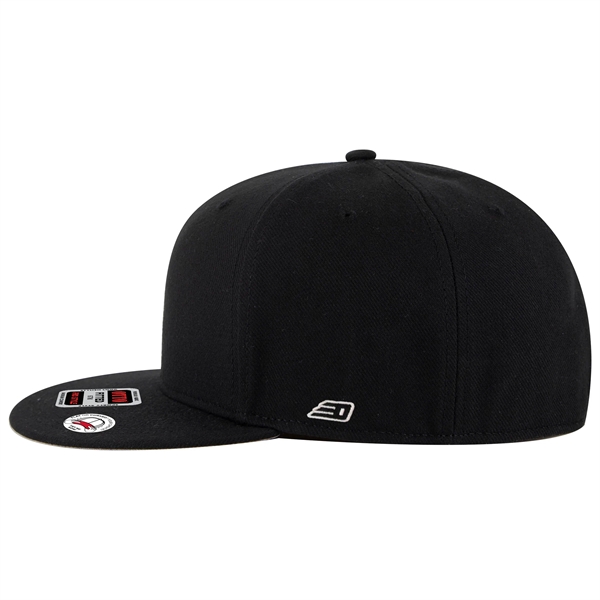 6 Panel Pro Style Fitted Cap - 6 Panel Pro Style Fitted Cap - Image 5 of 6