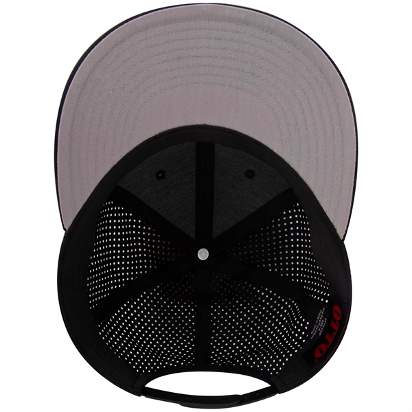 6 Panel Pro Style Snapback Hat - 6 Panel Pro Style Snapback Hat - Image 4 of 5