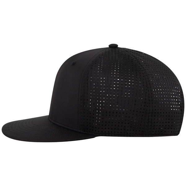 6 Panel Pro Style Snapback Hat - 6 Panel Pro Style Snapback Hat - Image 5 of 5