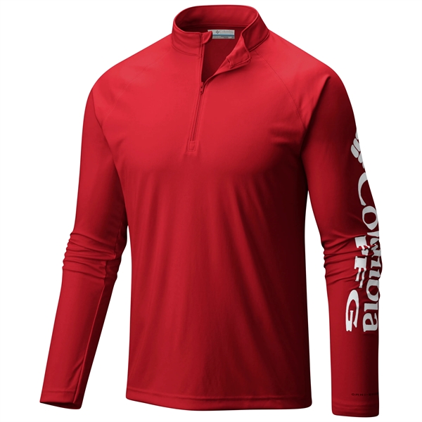 Columbia Men's Terminal Tackle 1/4-Zip Shirt - Columbia Men's Terminal Tackle 1/4-Zip Shirt - Image 1 of 11