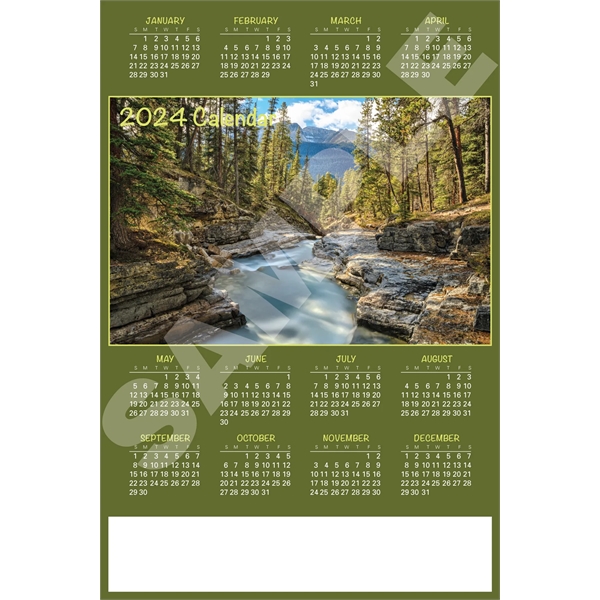 Year At A Glance Wall Calendar - Year At A Glance Wall Calendar - Image 4 of 5