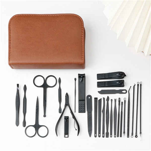Manicure Set Professional Nail Clipper Kit 26 Pieces - Manicure Set Professional Nail Clipper Kit 26 Pieces - Image 2 of 4