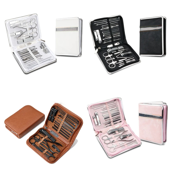 Manicure Set Professional Nail Clipper Kit 26 Pieces - Manicure Set Professional Nail Clipper Kit 26 Pieces - Image 4 of 4