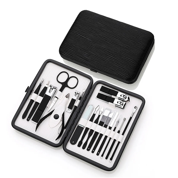 Manicure Set Professional Nail Clippers Kit for Women 18Pcs - Manicure Set Professional Nail Clippers Kit for Women 18Pcs - Image 2 of 3
