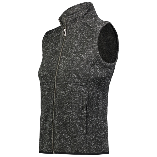 Ladies Alpine Sweater Fleece Vest - Ladies Alpine Sweater Fleece Vest - Image 4 of 11