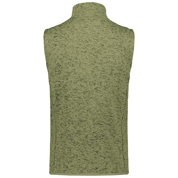 Ladies Alpine Sweater Fleece Vest - Ladies Alpine Sweater Fleece Vest - Image 6 of 11