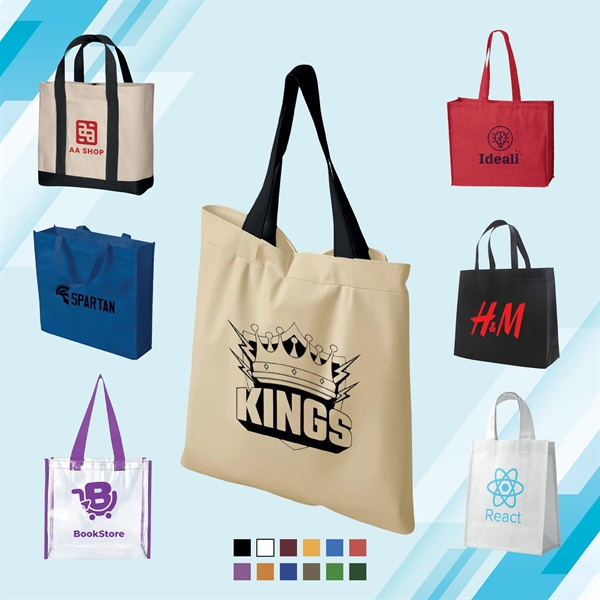Popular Non-Woven Tote Bag - All Sizes - Popular Non-Woven Tote Bag - All Sizes - Image 0 of 3