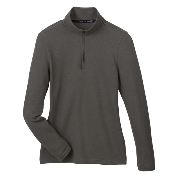 Devon & Jones New Classics® Ladies' Performance Quarter-Zip - Devon & Jones New Classics® Ladies' Performance Quarter-Zip - Image 17 of 39