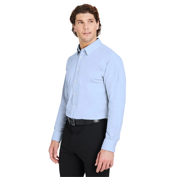 Devon & Jones CrownLux Performance® Men's Microstripe Shirt - Devon & Jones CrownLux Performance® Men's Microstripe Shirt - Image 1 of 17